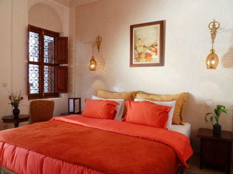 Riad Viva Marrakesh Esterno foto A bedroom in the Riad